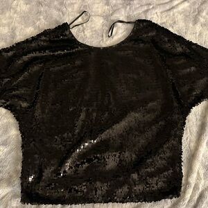 Gorgeous Rachel Zoe Sequined Top-Size P-NWT
